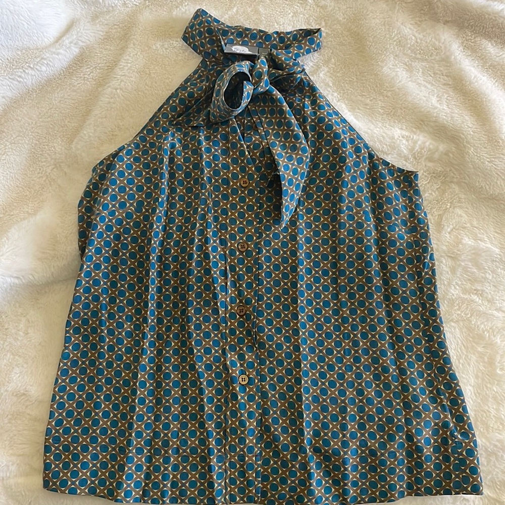 Anthropologie silk tank